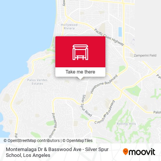 Mapa de Montemalaga Dr & Basswood Ave - Silver Spur School