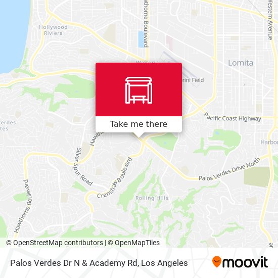 Mapa de Palos Verdes Dr N & Academy Rd