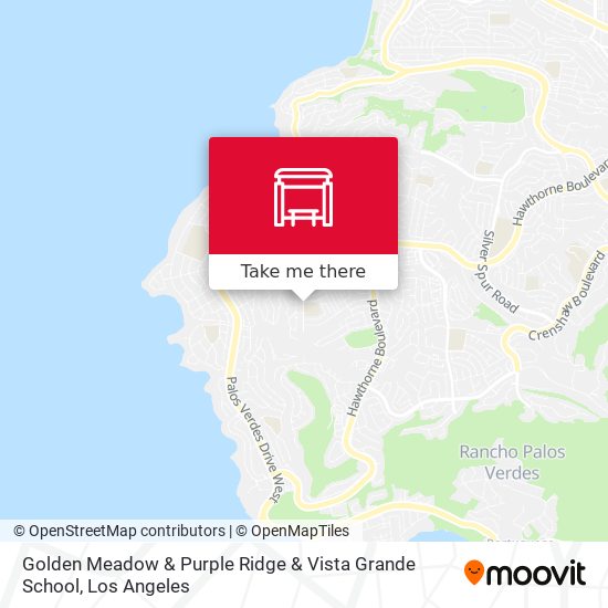 Mapa de Golden Meadow & Purple Ridge & Vista Grande School
