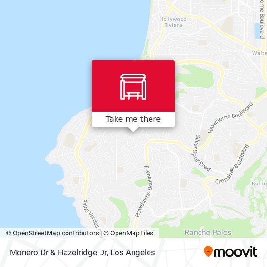Monero Dr & Hazelridge Dr map