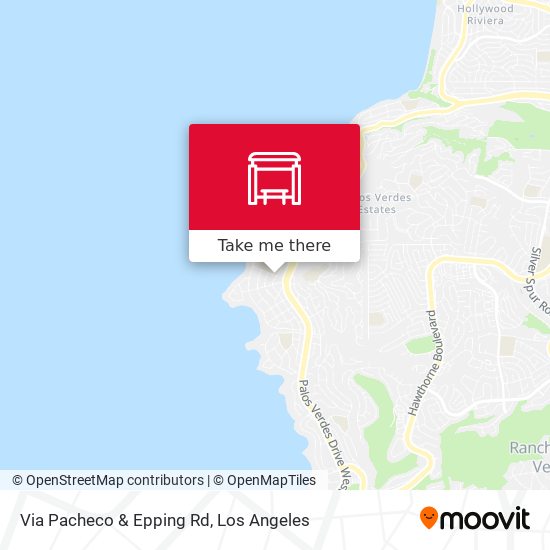 Via Pacheco & Epping Rd map