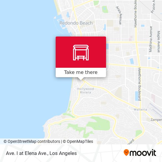 Ave. I at Elena Ave. map