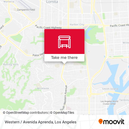 Mapa de Western / Avenida Aprenda