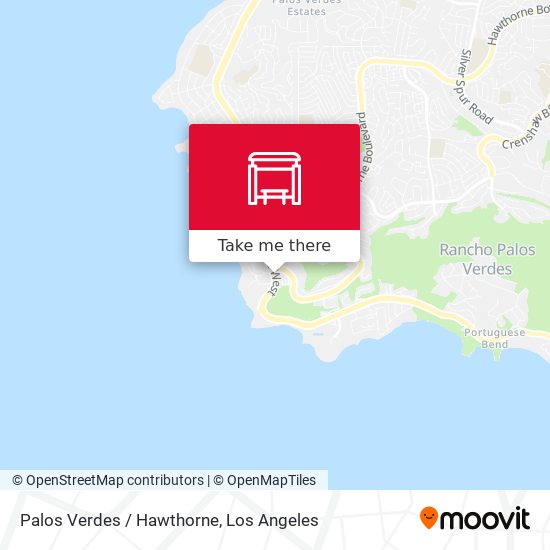 Palos Verdes / Hawthorne map