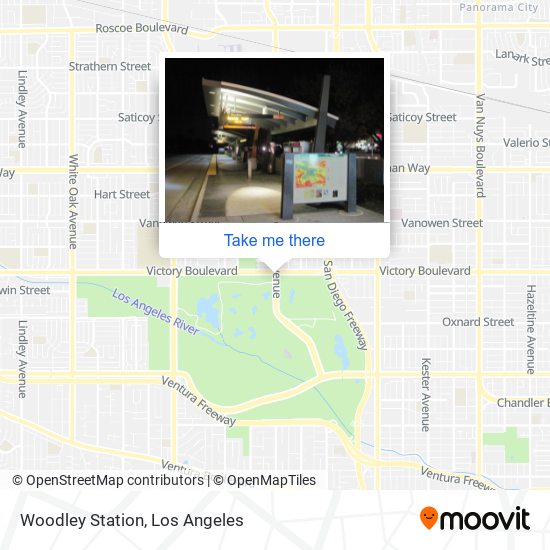 Mapa de Woodley Station