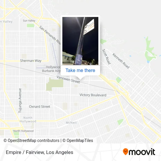 Empire / Fairview map