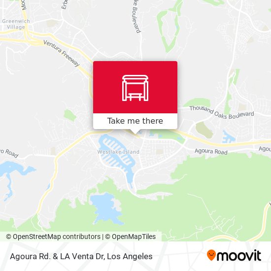 Mapa de Agoura Rd. & LA Venta Dr