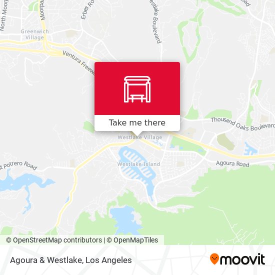 Agoura & Westlake map