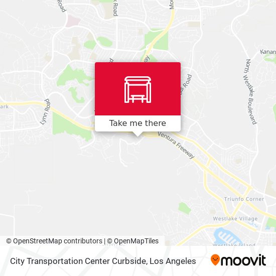 City Transportation Center Curbside map