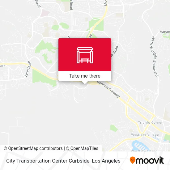 City Transportation Center Curbside map