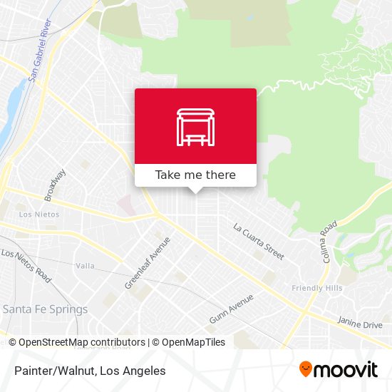 Mapa de Painter/Walnut