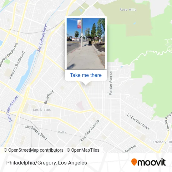 Philadelphia/Gregory map