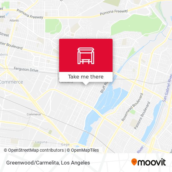 Mapa de Greenwood/Carmelita