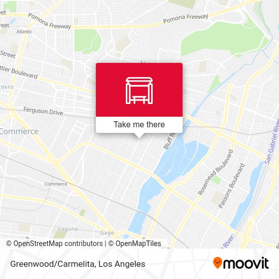 Mapa de Greenwood/Carmelita