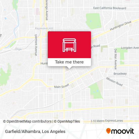 Mapa de Garfield/Alhambra