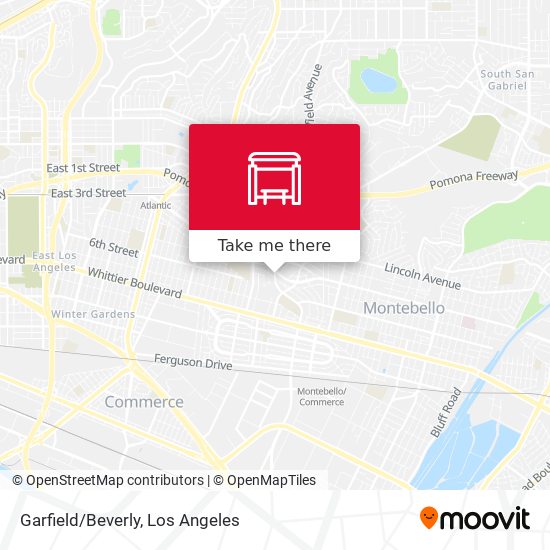 Mapa de Garfield/Beverly