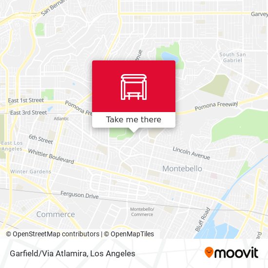 Garfield/Via Atlamira map
