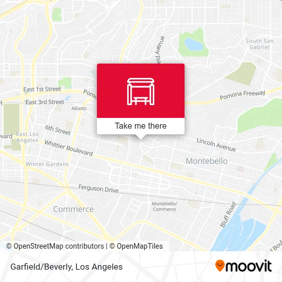 Garfield/Beverly map