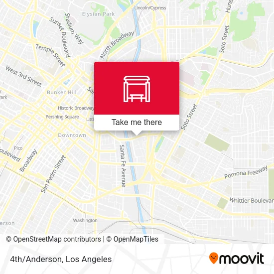 4th/Anderson map