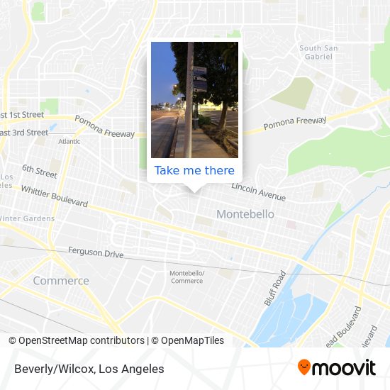 Mapa de Beverly/Wilcox