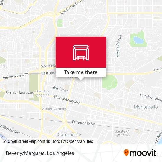 Beverly/Margaret map