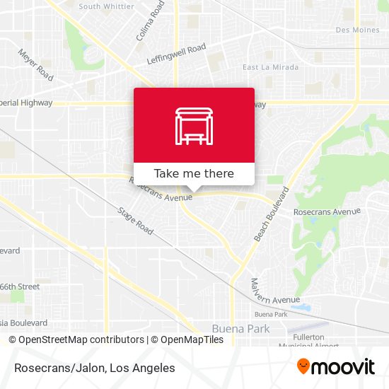 Rosecrans/Jalon map