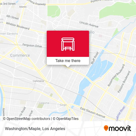 Washington/Maple map