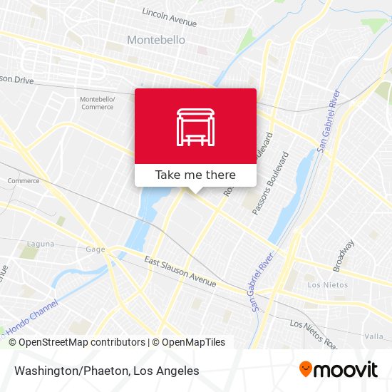 Washington/Phaeton map