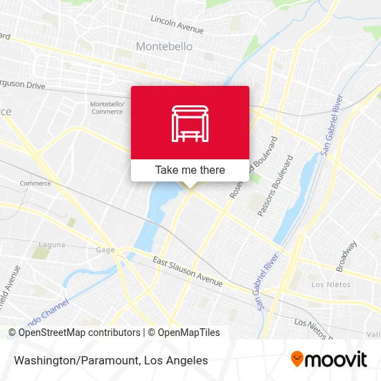 Washington/Paramount map