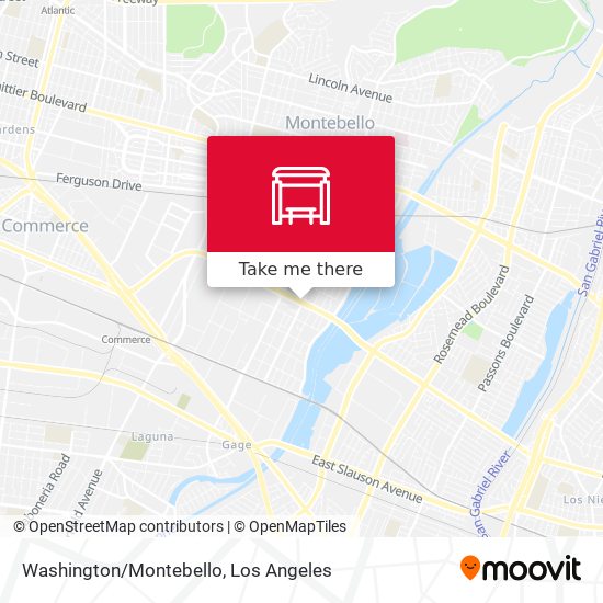 Mapa de Washington/Montebello