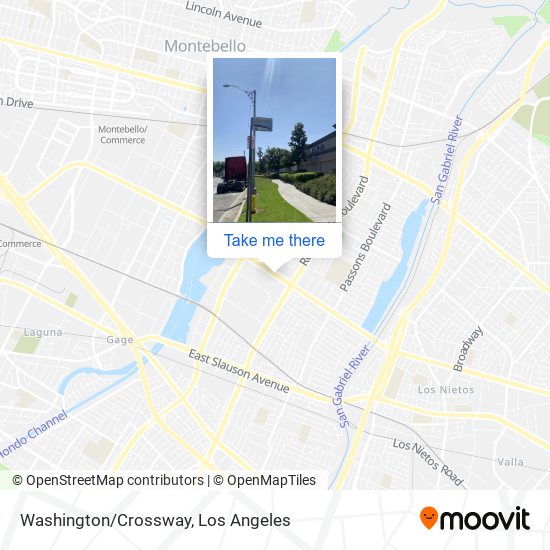 Washington/Crossway map