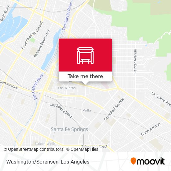 Mapa de Washington/Sorensen