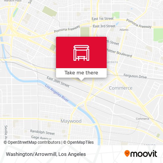 Washington/Arrowmill map