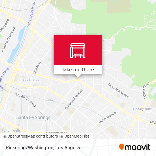 Pickering/Washington map