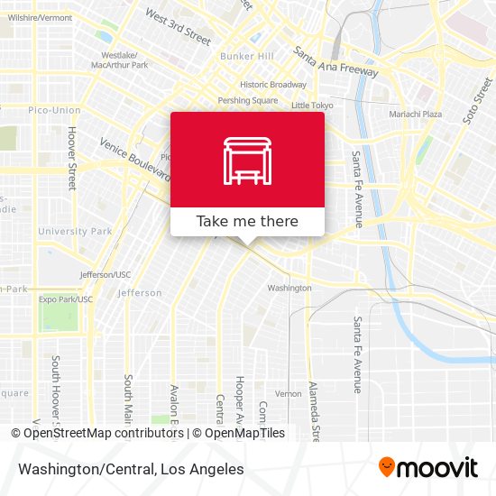 Washington/Central map