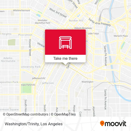 Mapa de Washington/Trinity