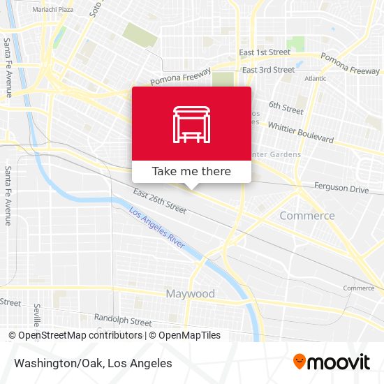 Mapa de Washington/Oak