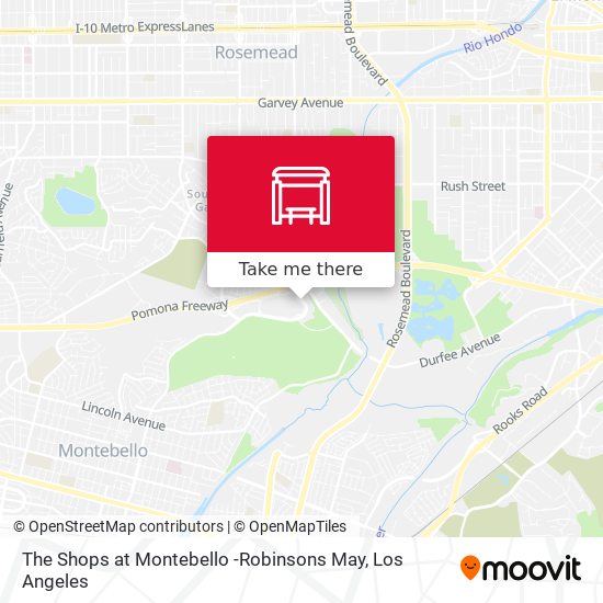 The Shops at Montebello -Robinsons May map