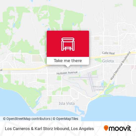 Los Carneros & Karl Storz Inbound map