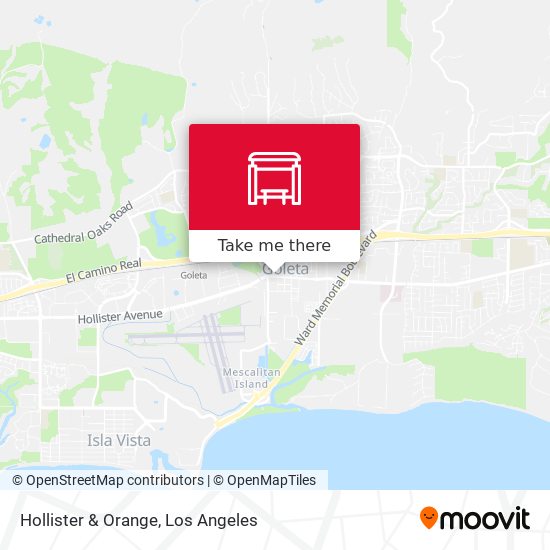 Hollister & Orange map