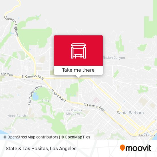 Mapa de State & Las Positas