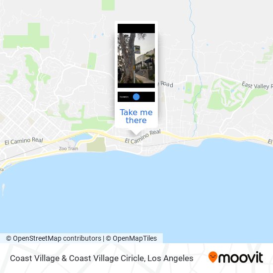 Coast Village & Coast Village Ciricle map