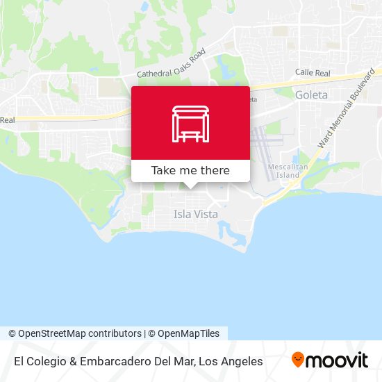 El Colegio & Embarcadero Del Mar map