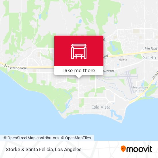 Storke & Santa Felicia map