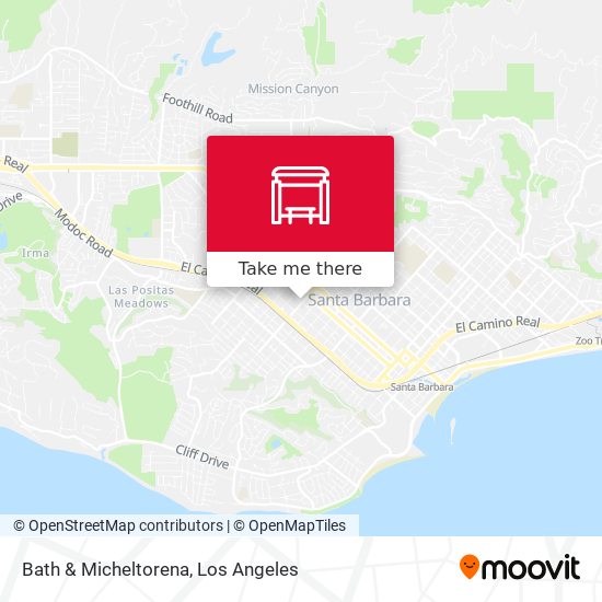 Bath & Micheltorena map