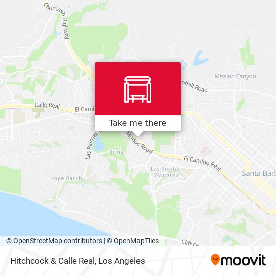 Mapa de Hitchcock & Calle Real