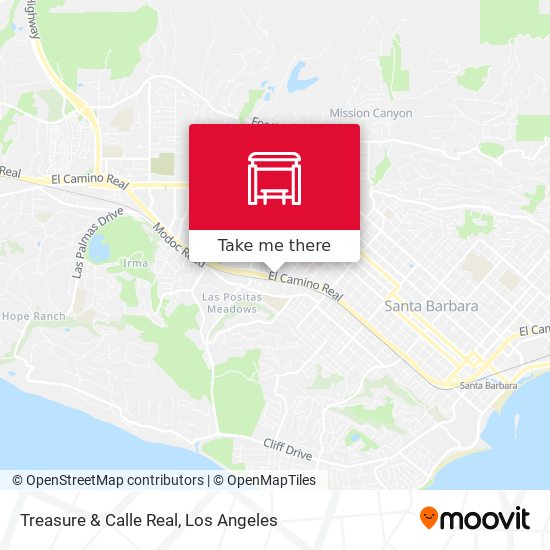 Mapa de Treasure & Calle Real