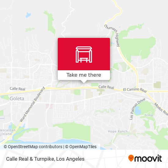 Mapa de Calle Real & Turnpike