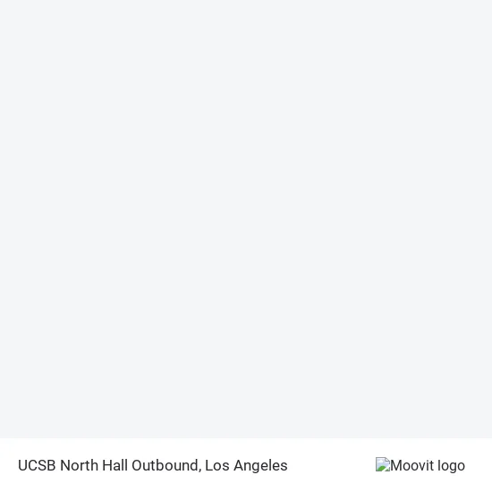 UCSB North Hall Outbound map