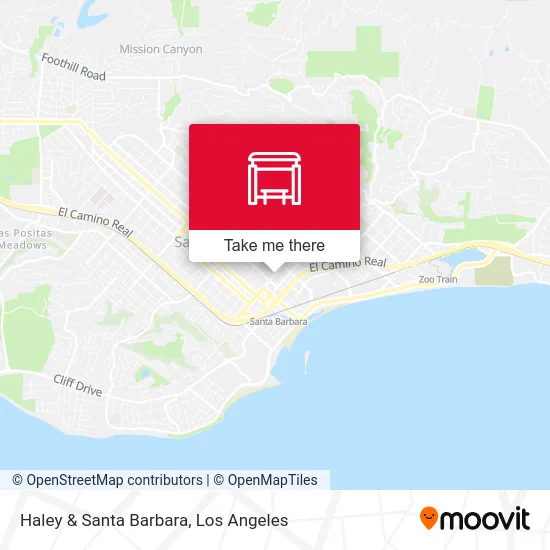 Haley & Santa Barbara map